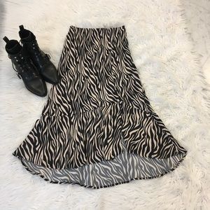 Anthropologie Janelle Midi Skirt XS